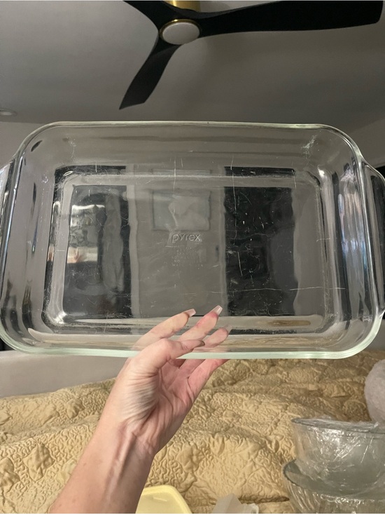 Pyrex Other - Vintage Pyrex Clear Glass Rectangular Baking Dish - Transparent Glass